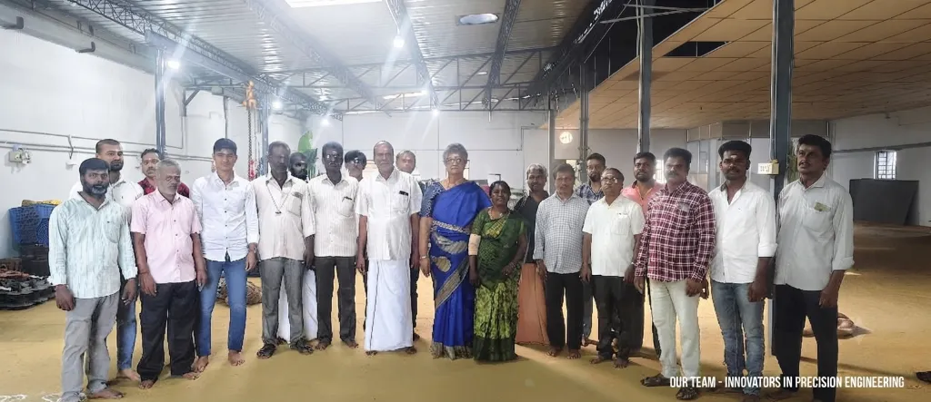 SYK Engineering team of innovators in precision engineering at the Coimbatore factory